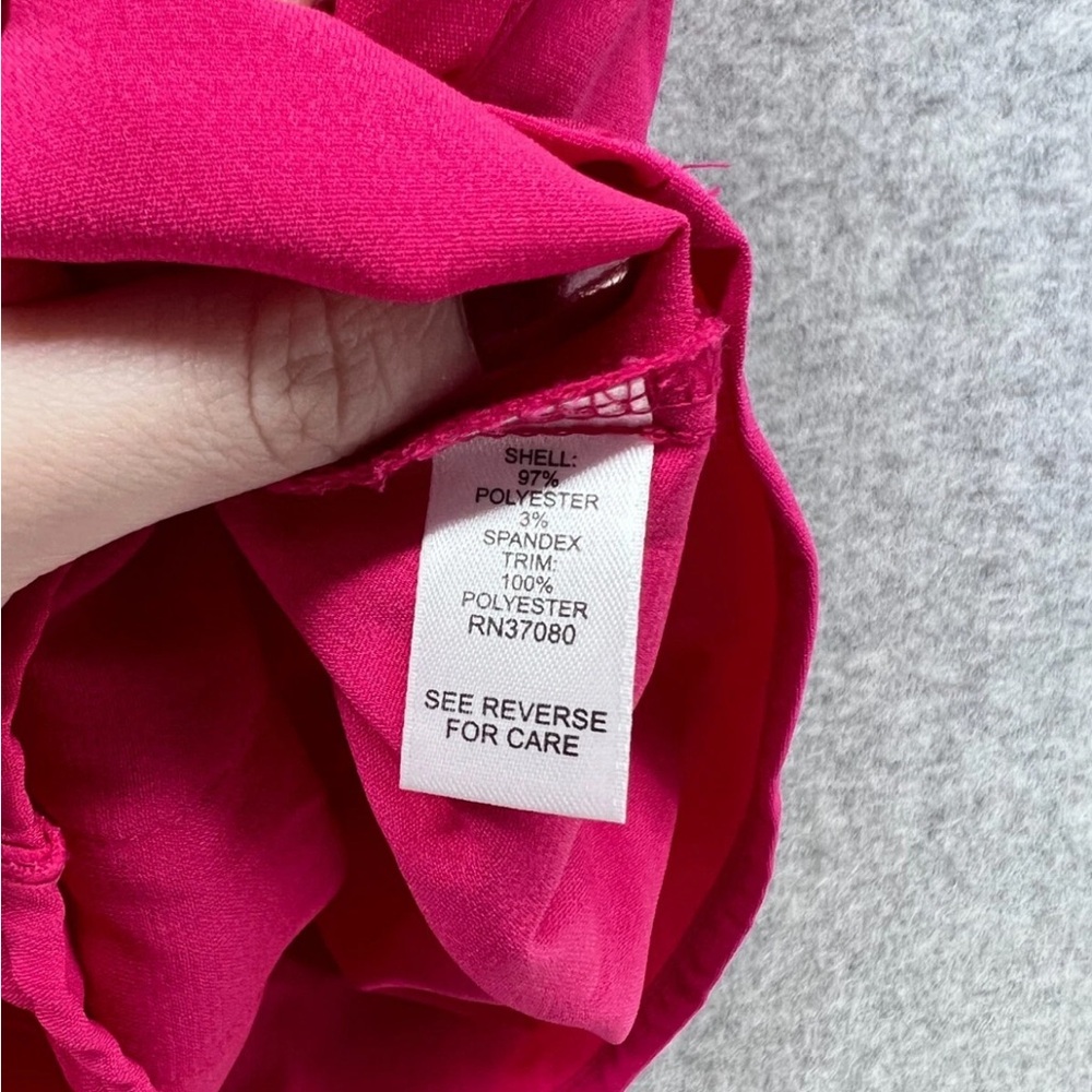 Cato Pink Ruffle Blouse - Picture 3 of 8